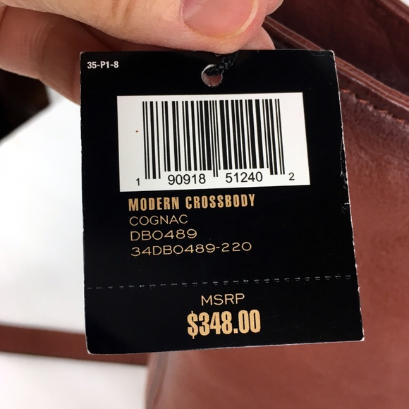 Frye Modern Crossbody Cognac Leather Bag - Picture 8 of 8